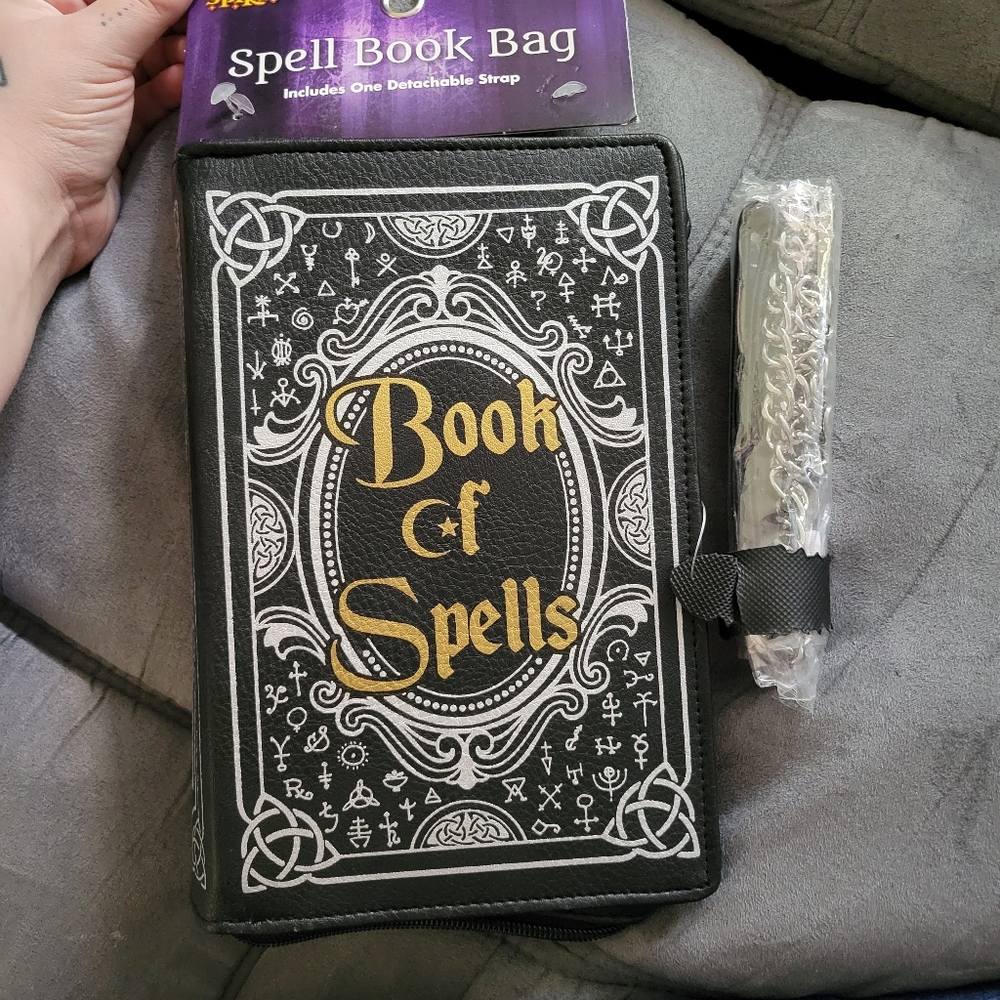 Spell book purse